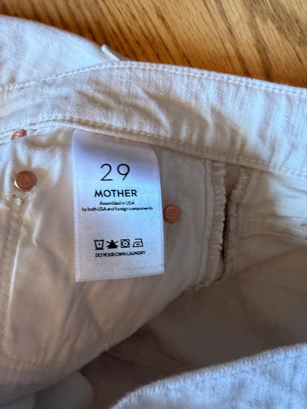 Lil Mother Superior NWT $238 Half Pipe Ankle 29P Act Natural - Picture 5 of 9